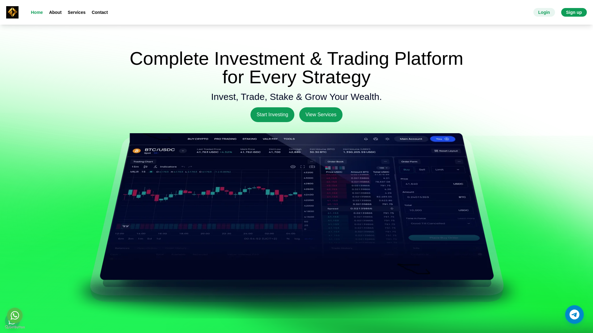 Stored capture of treasuretrading.net