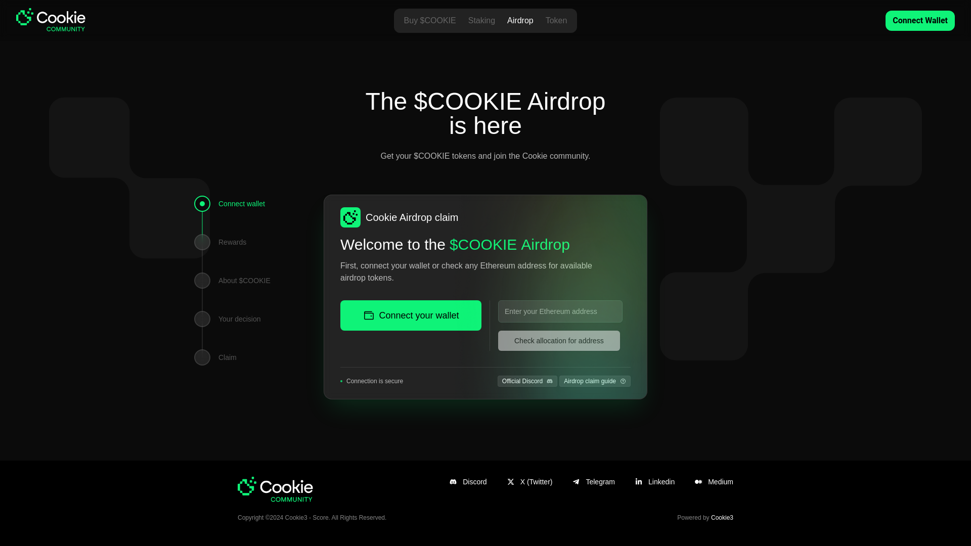 Screenshot of cookie-ccw.pages.dev