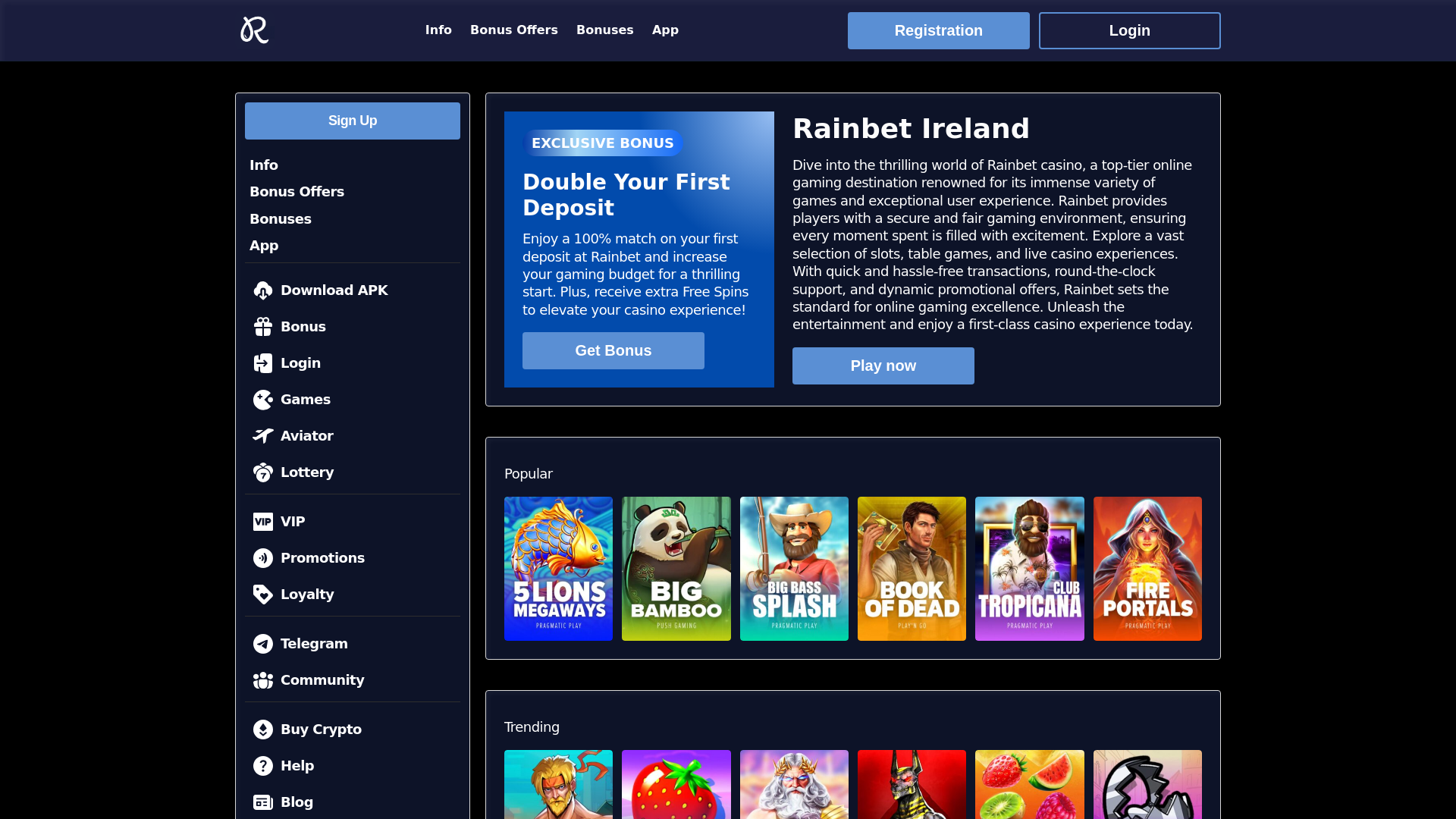 Stored capture of rainbetireland-com.pages.dev