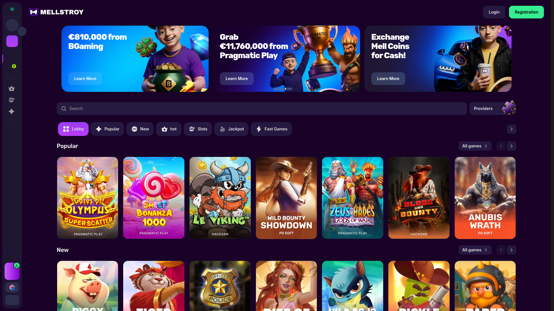 Screenshot of mellrol.com
