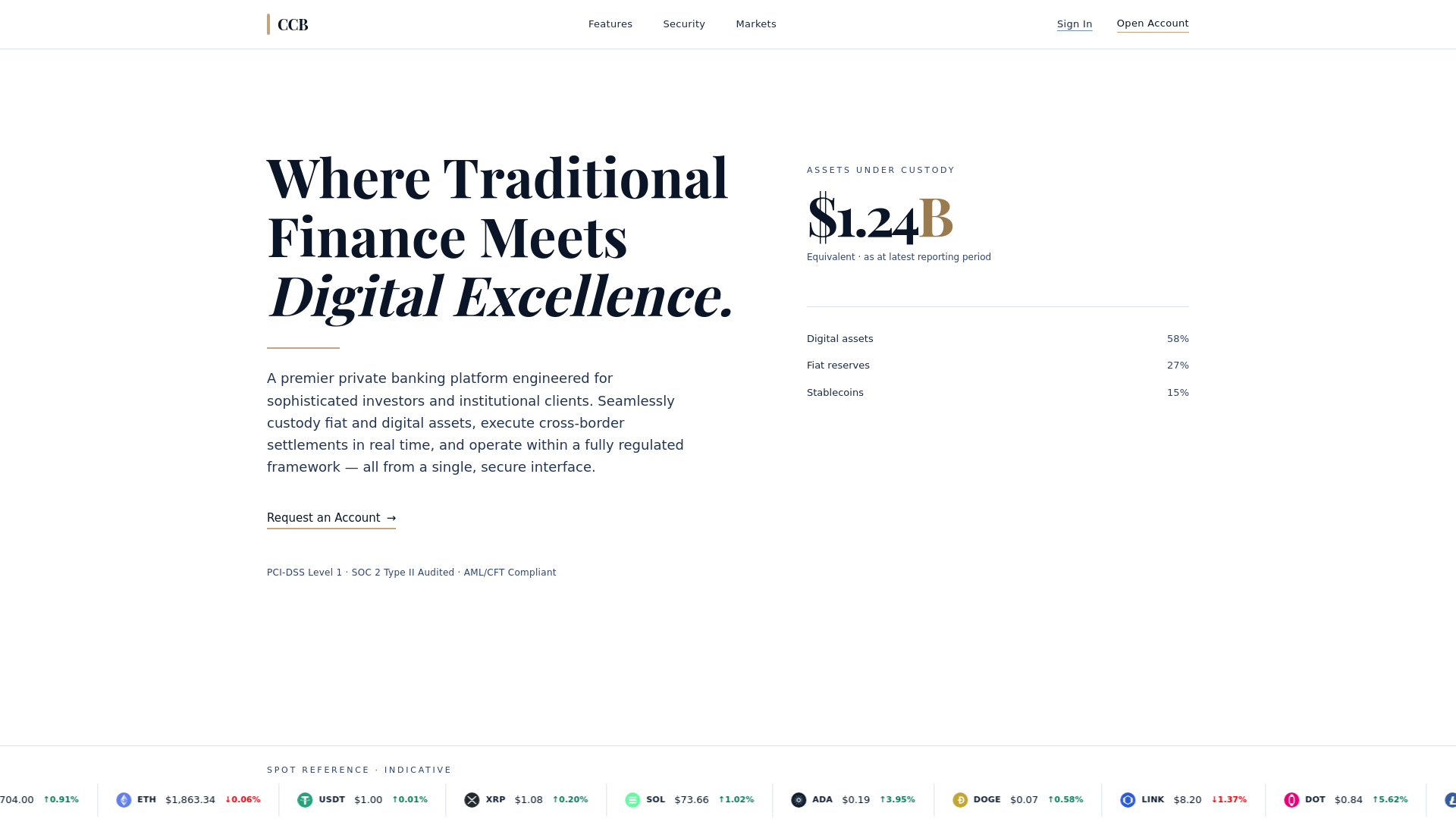Screenshot of cryptocentralbanks.com