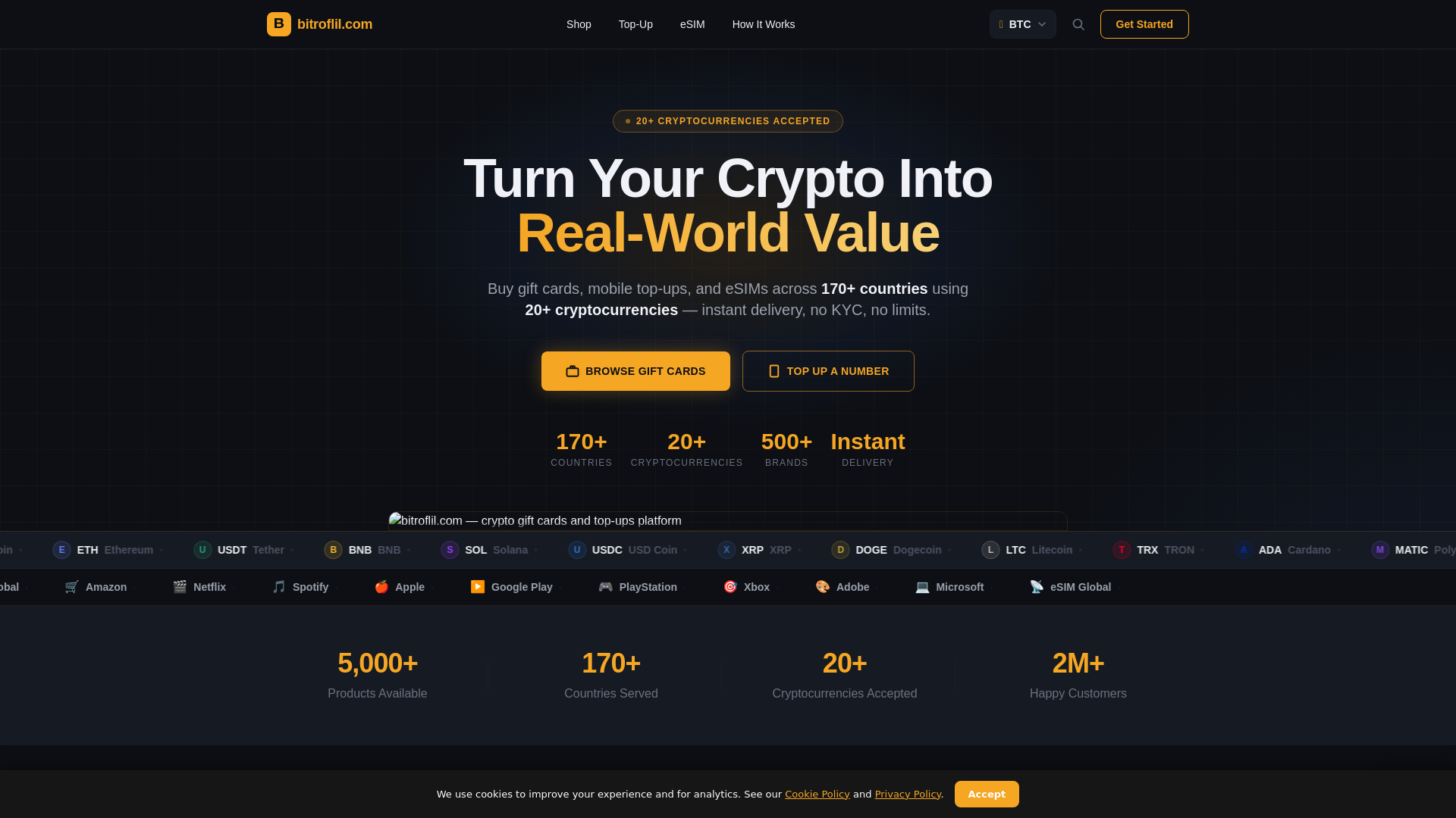 Screenshot of bitrofiil.com