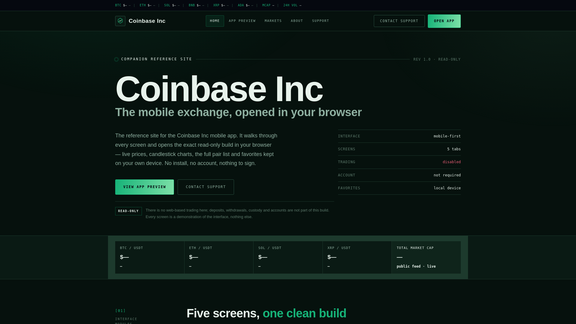 Screenshot of coinbase.st