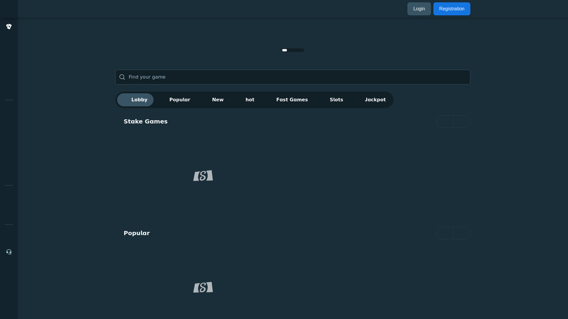 Screenshot of stakecas.bond