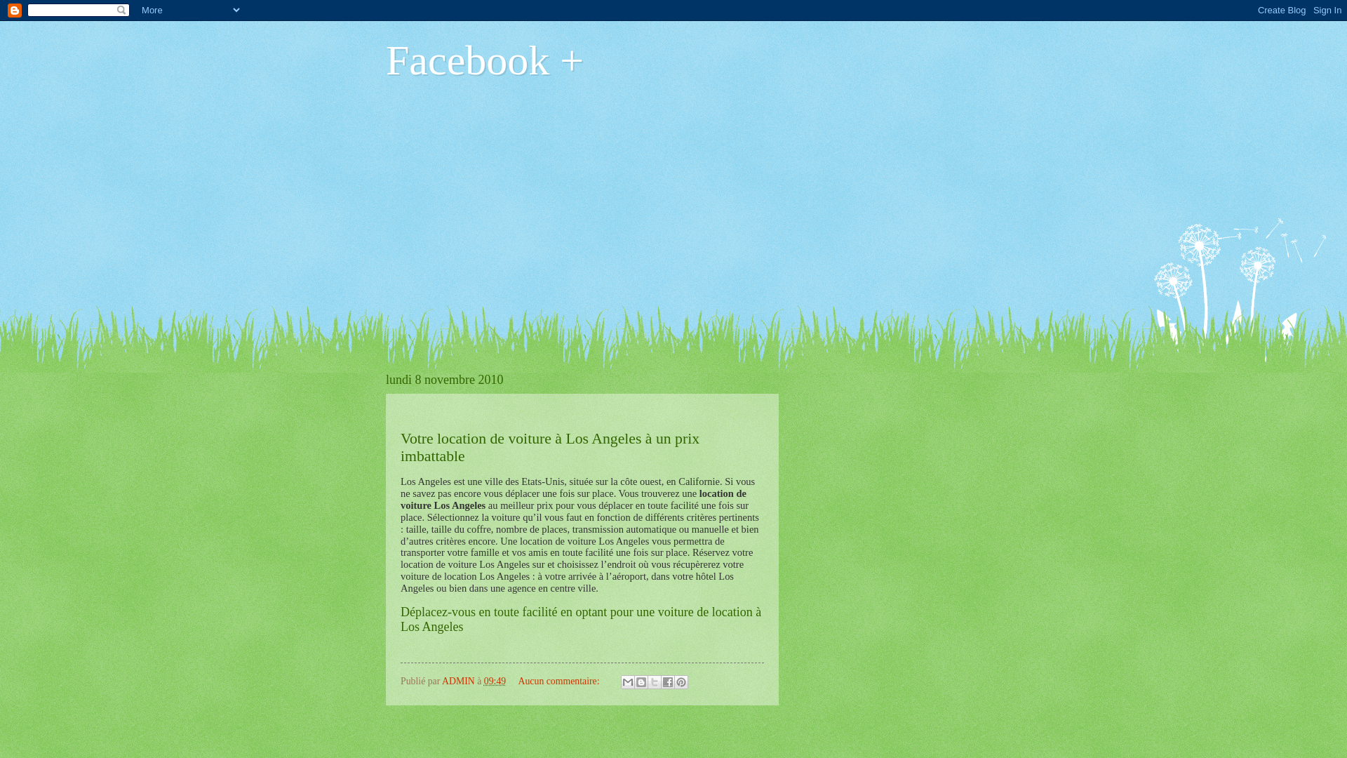 Screenshot of facebook-developers.blogspot.com