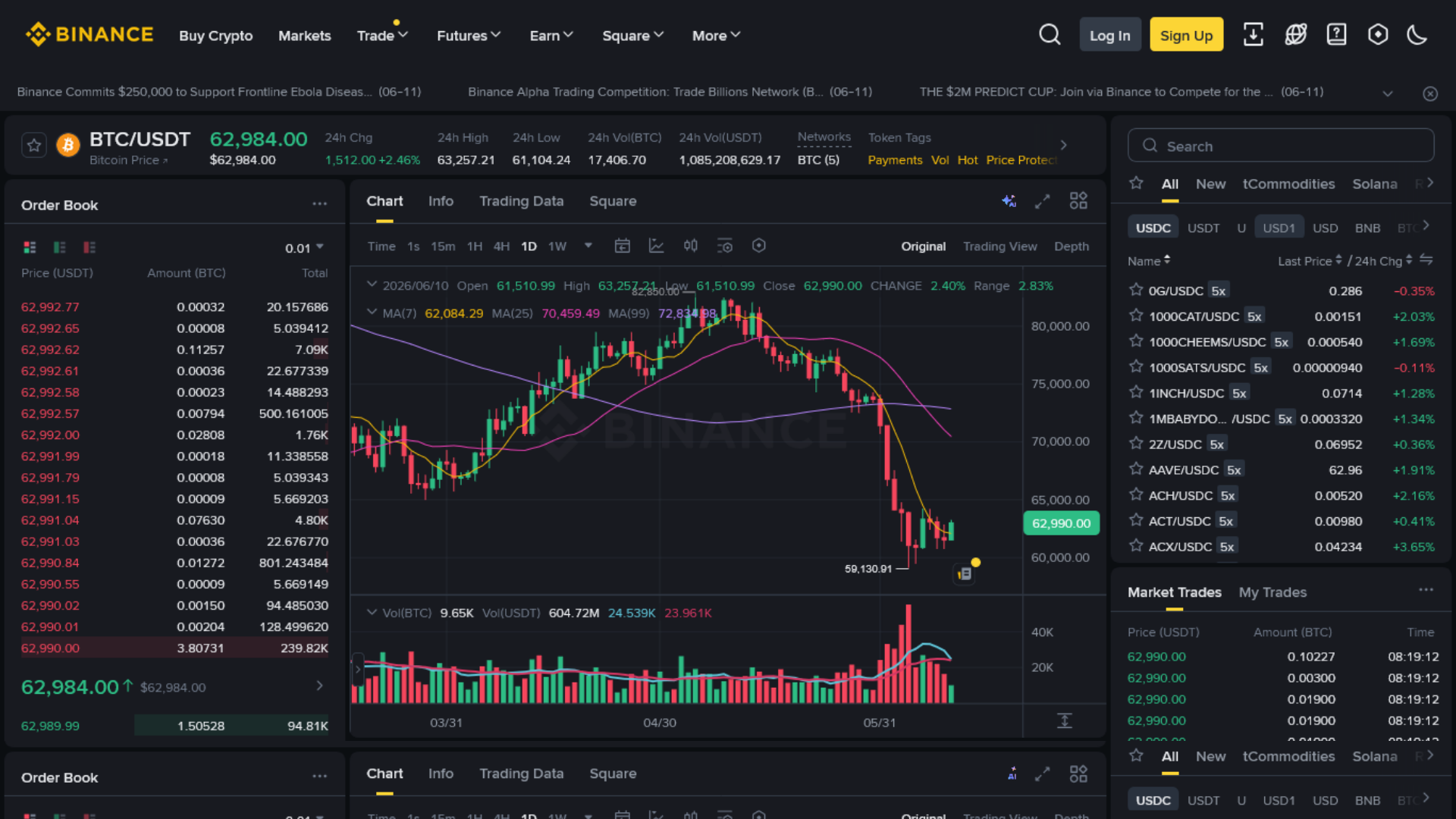 Screenshot of app-binance.github.io