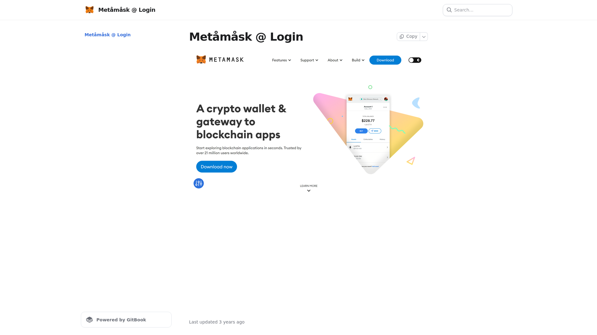 Screenshot of metamuxsklogen.gitbook.io