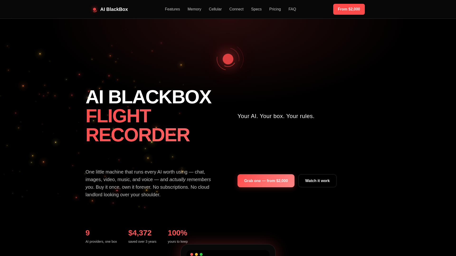 Stored capture of aiblackboxfc.com