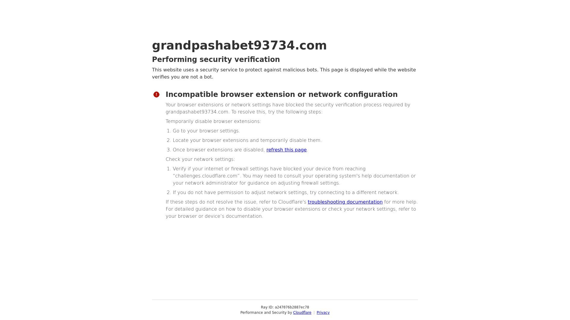 Screenshot of grandpashabet93734.com