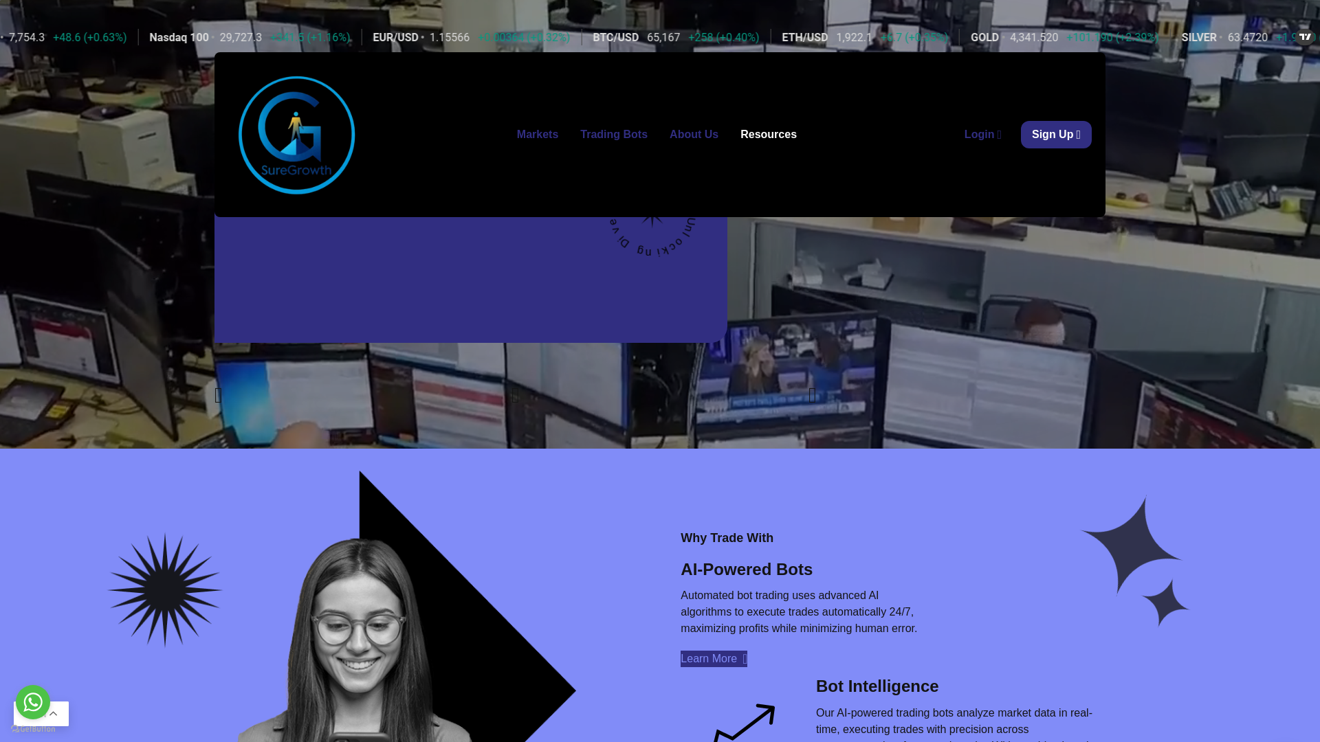 Screenshot of suregrowth.us