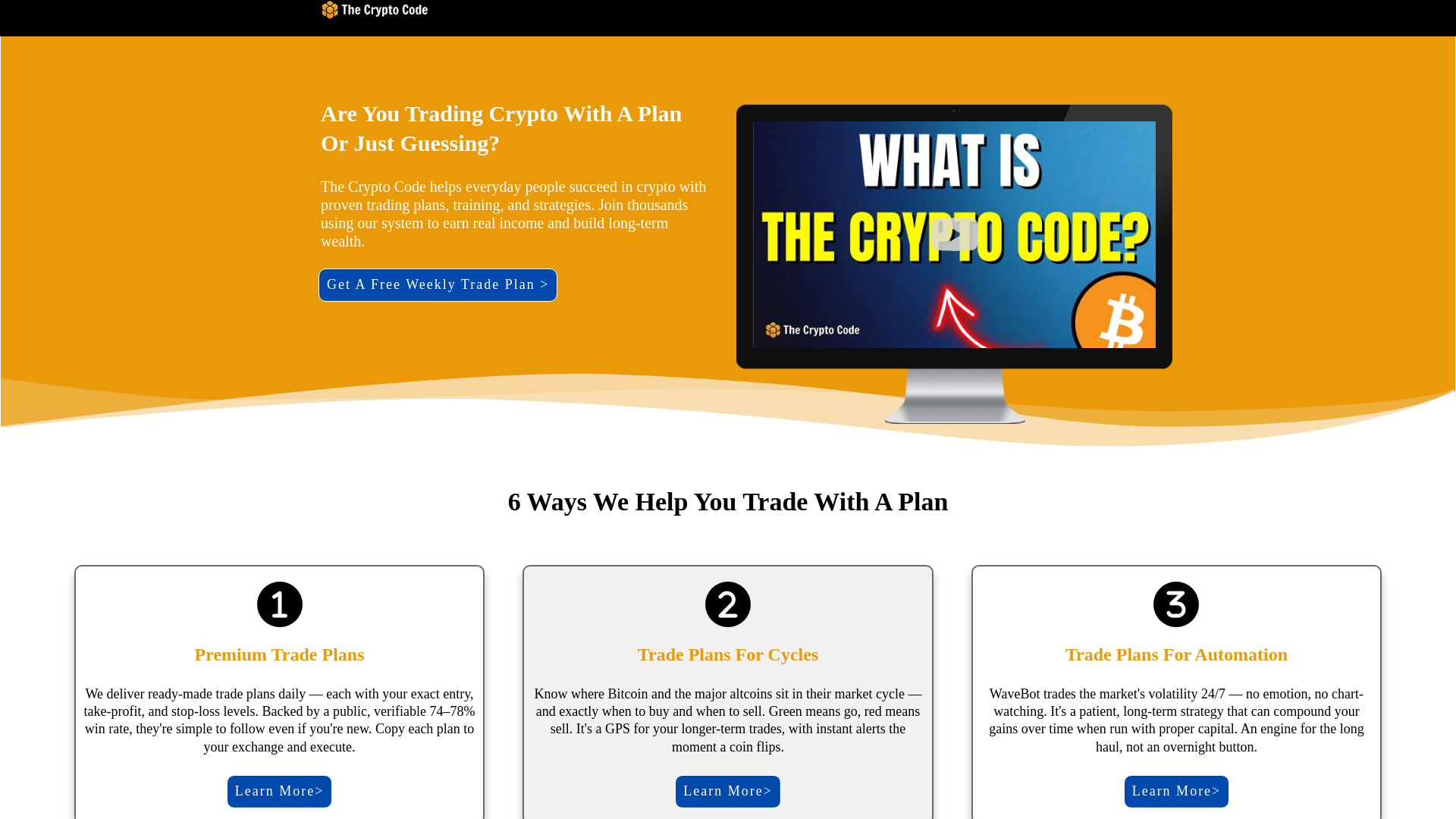 Stored capture of thecryptocode.com