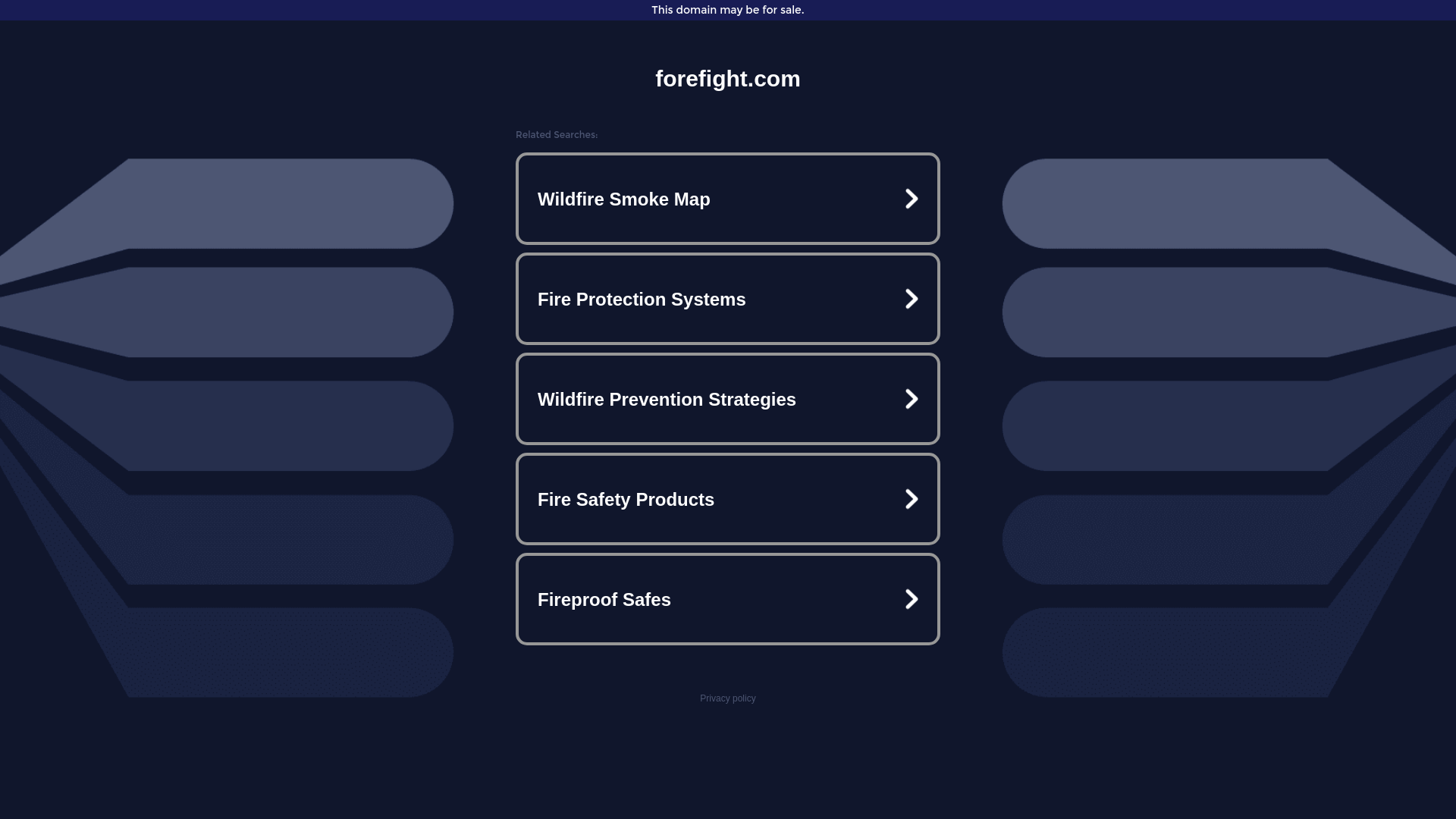 Stored capture of forefight.com