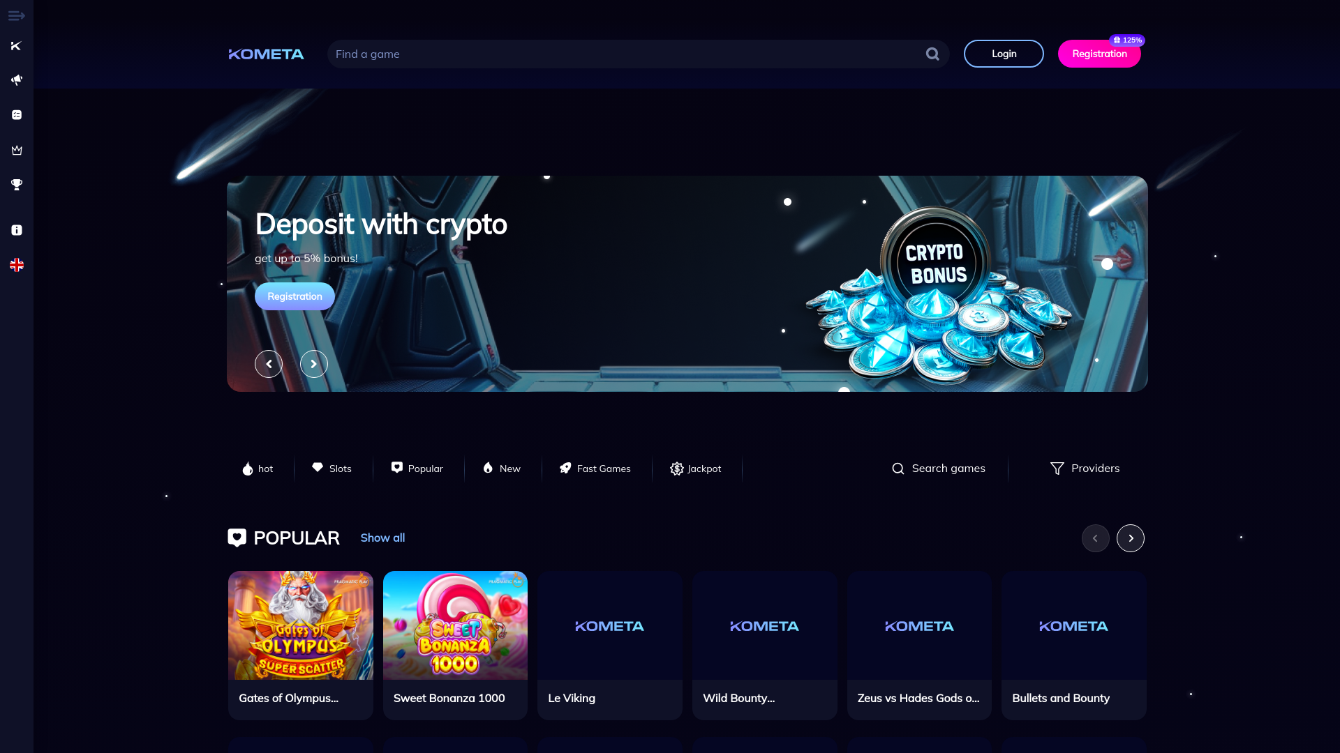Screenshot of kometasvp.cc
