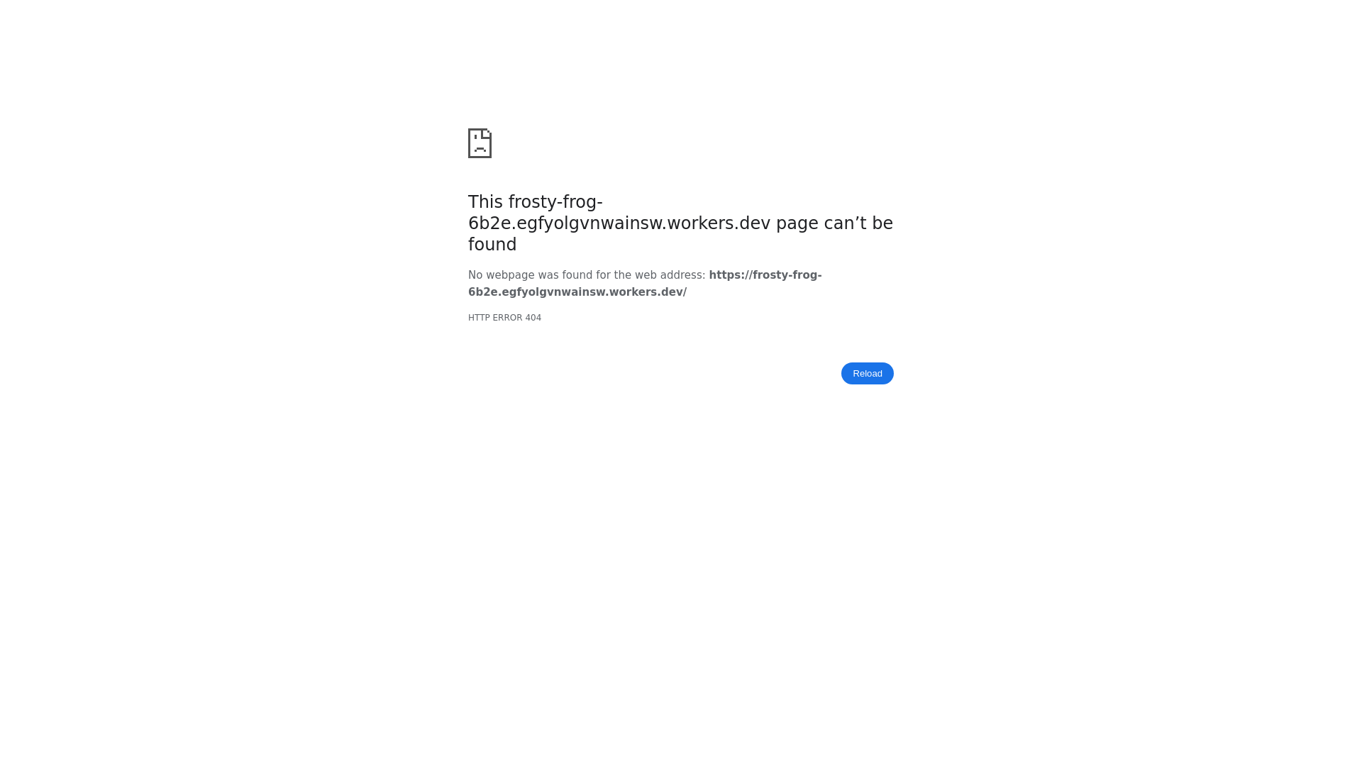 Screenshot of frosty-frog-6b2e.egfyolgvnwainsw.workers.dev
