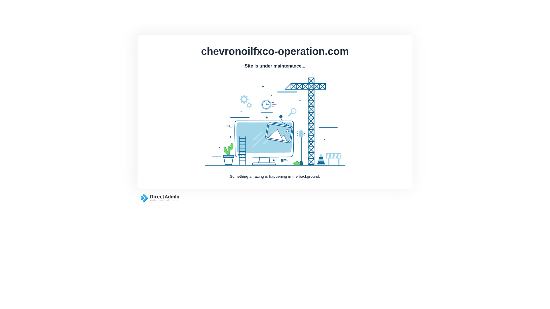 Screenshot of chevronoilfxco-operation.com