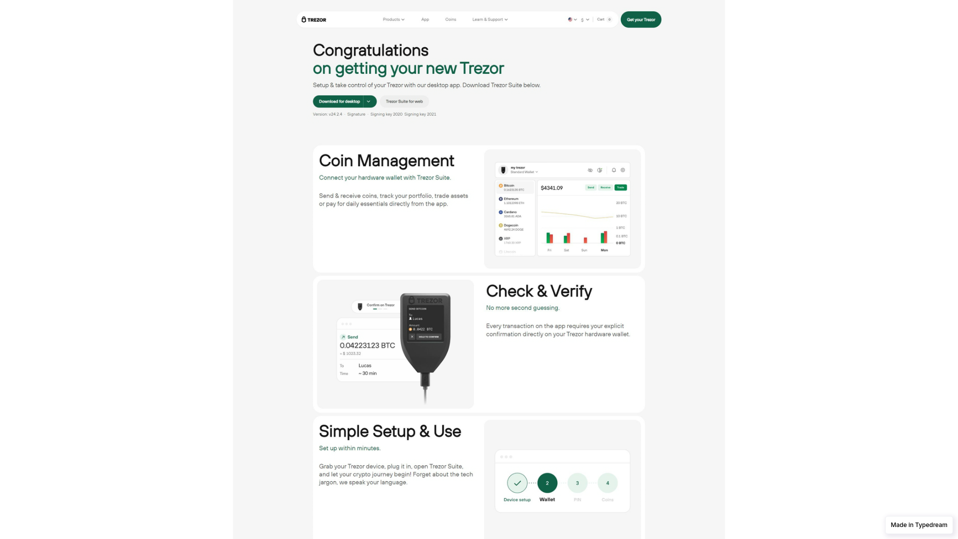 Screenshot of en-io-start-help.typedream.app