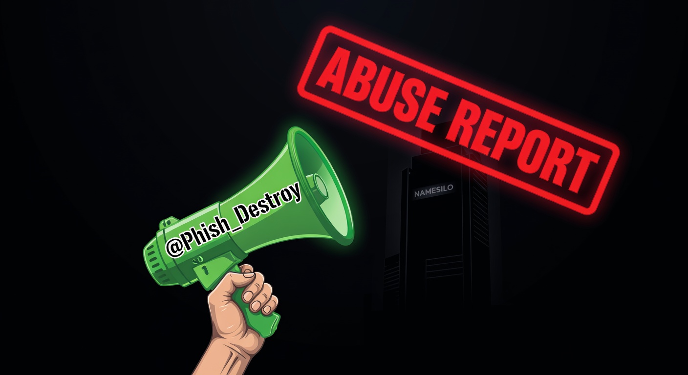 A megaphone crushed by a red ABUSE REPORT rubber stamp