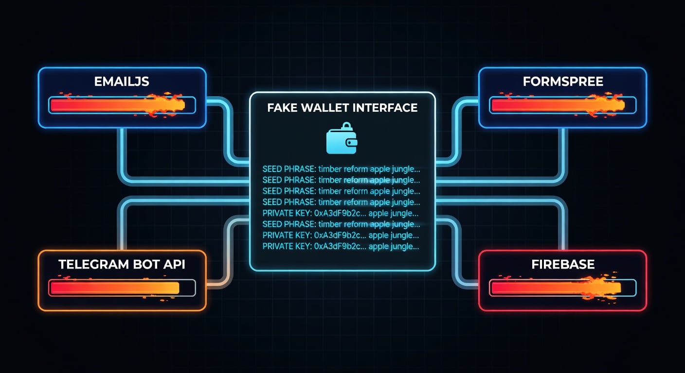 Anatomy of a phishing kit — free-tier service dependencies