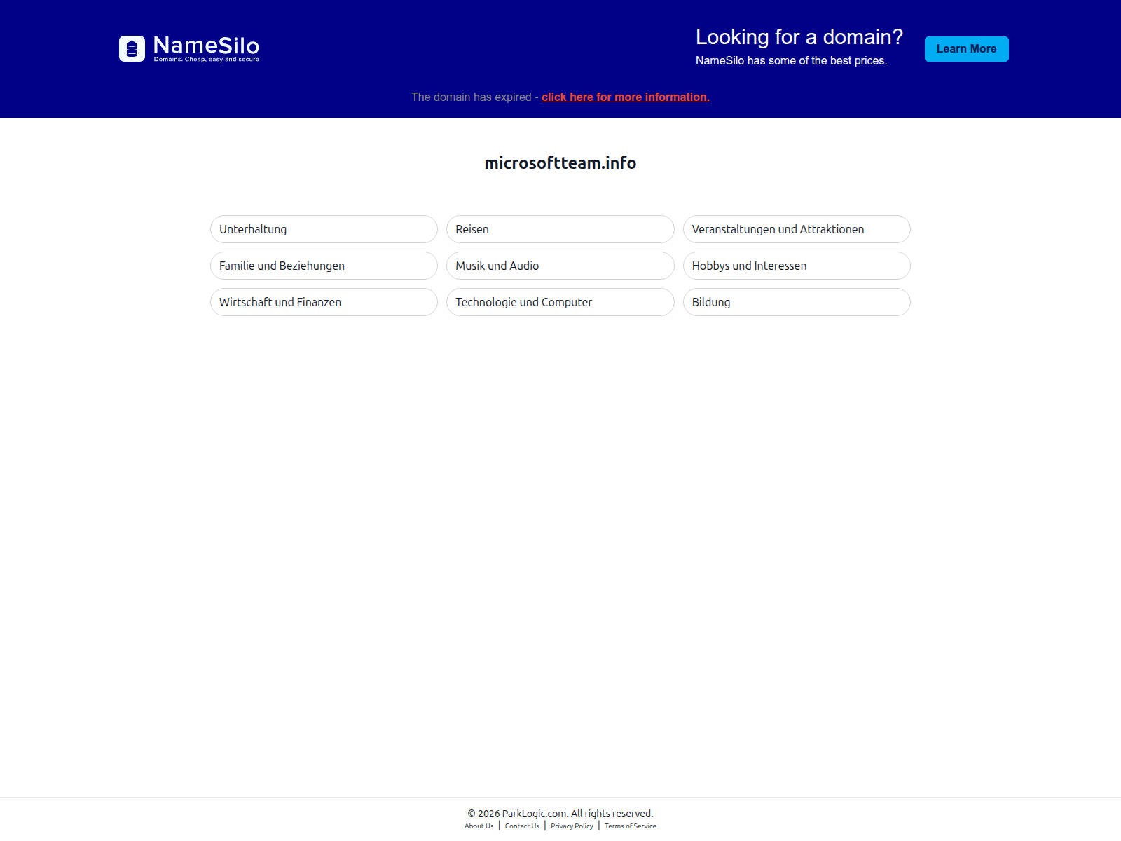 Ảnh chụp của microsoftteam.info