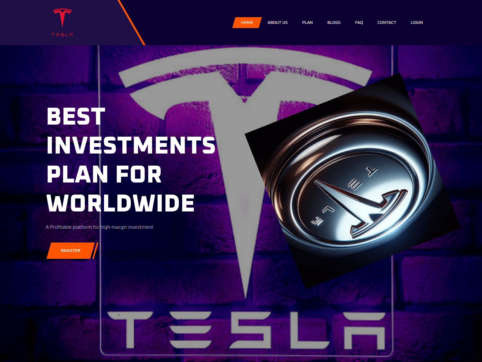 Captura de teslasfinance.xyz