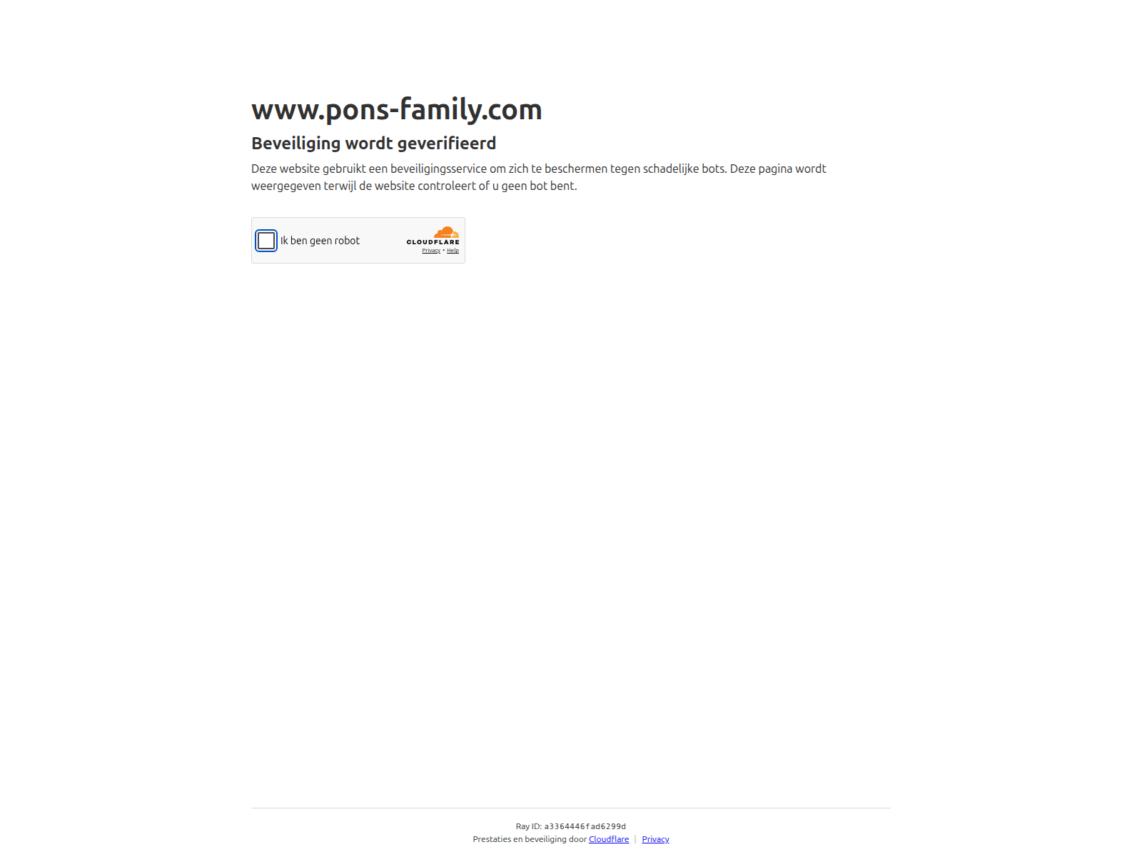 Ekran görüntüsü: www.pons-family.com