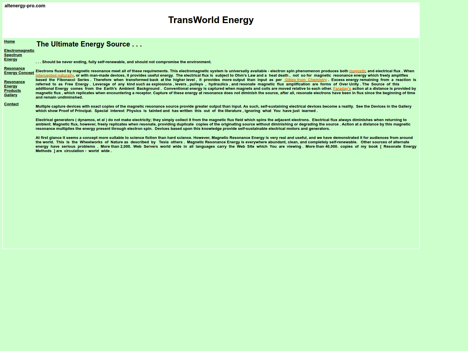 Ekran görüntüsü: altenergy-pro.com