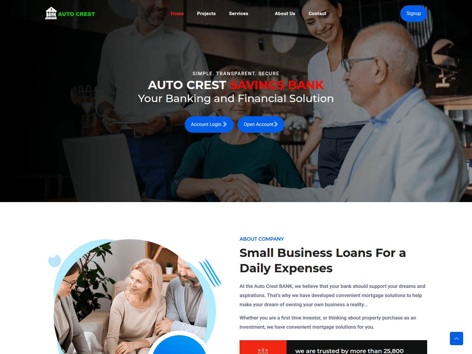 لقطة شاشة لـ autocrestcom.website