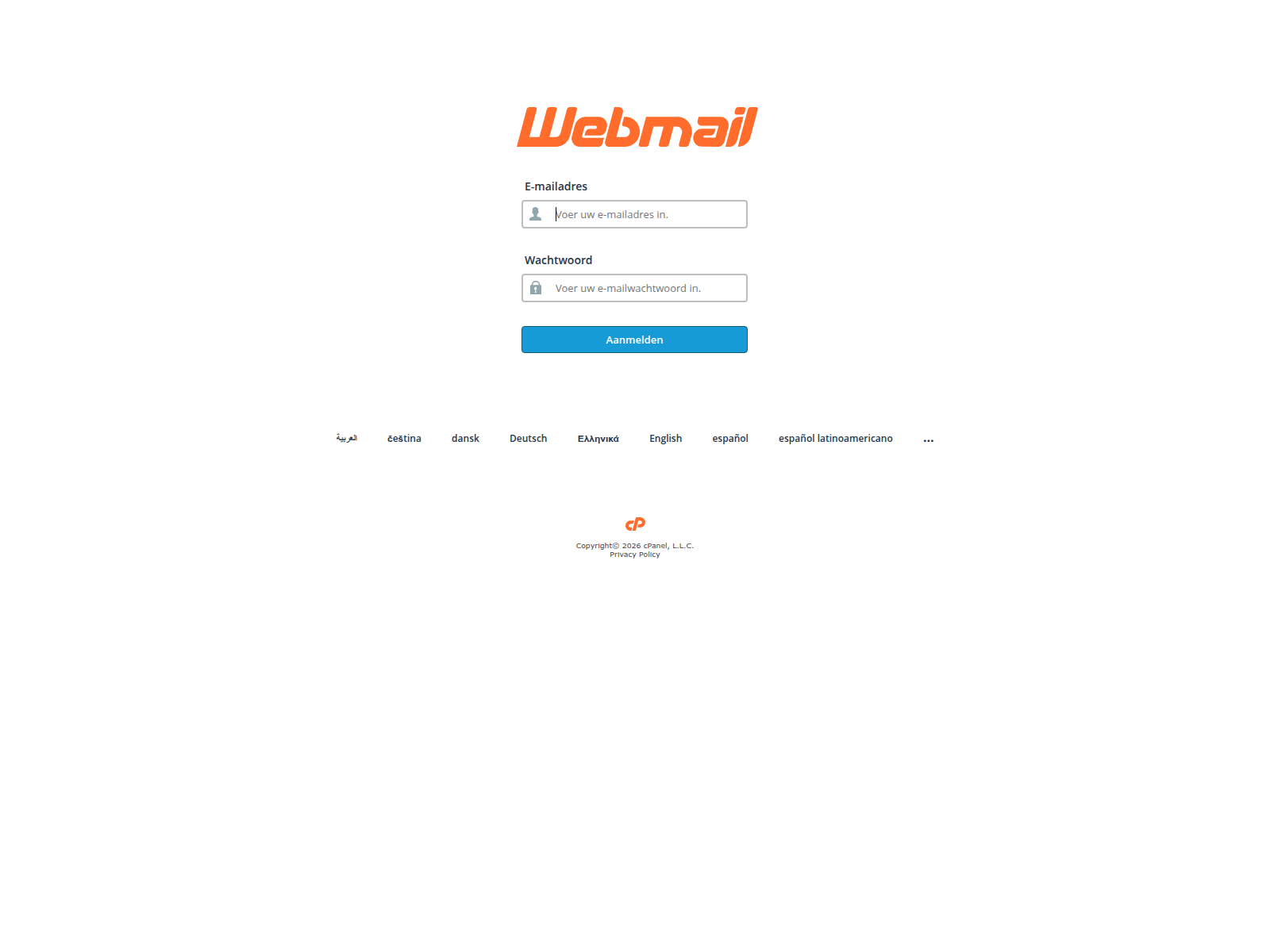Captura de webmail.nota.rodeo