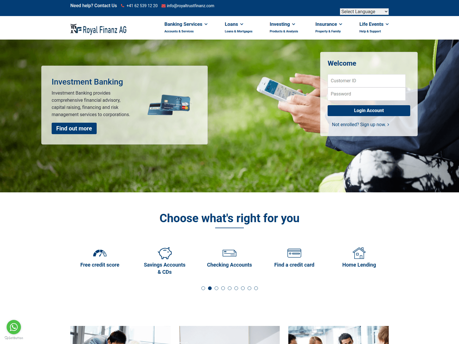 Ảnh chụp của royaltrustfinanz.com