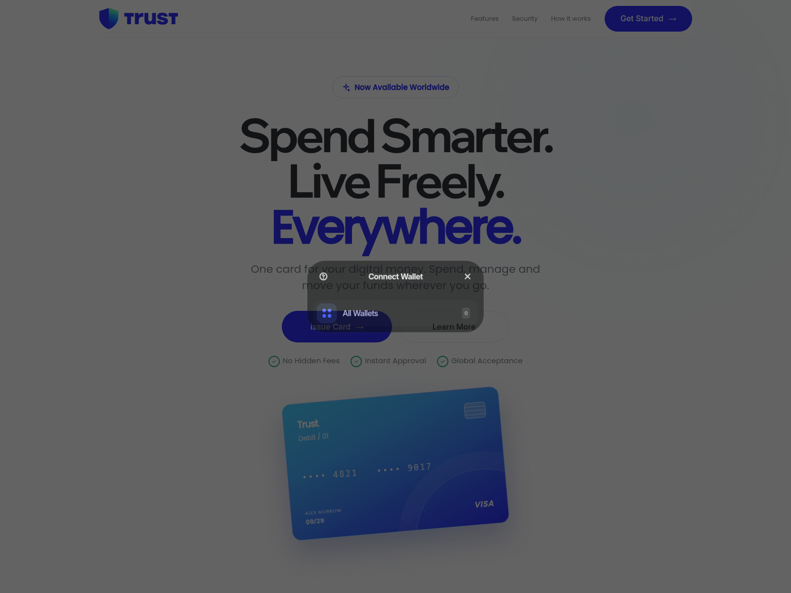 Ảnh chụp của trustwalletdebitcards.net