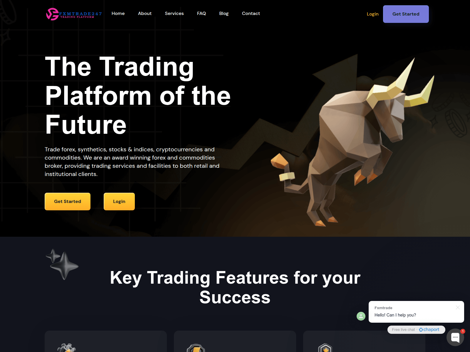 Ảnh chụp của fxmtrade247.com