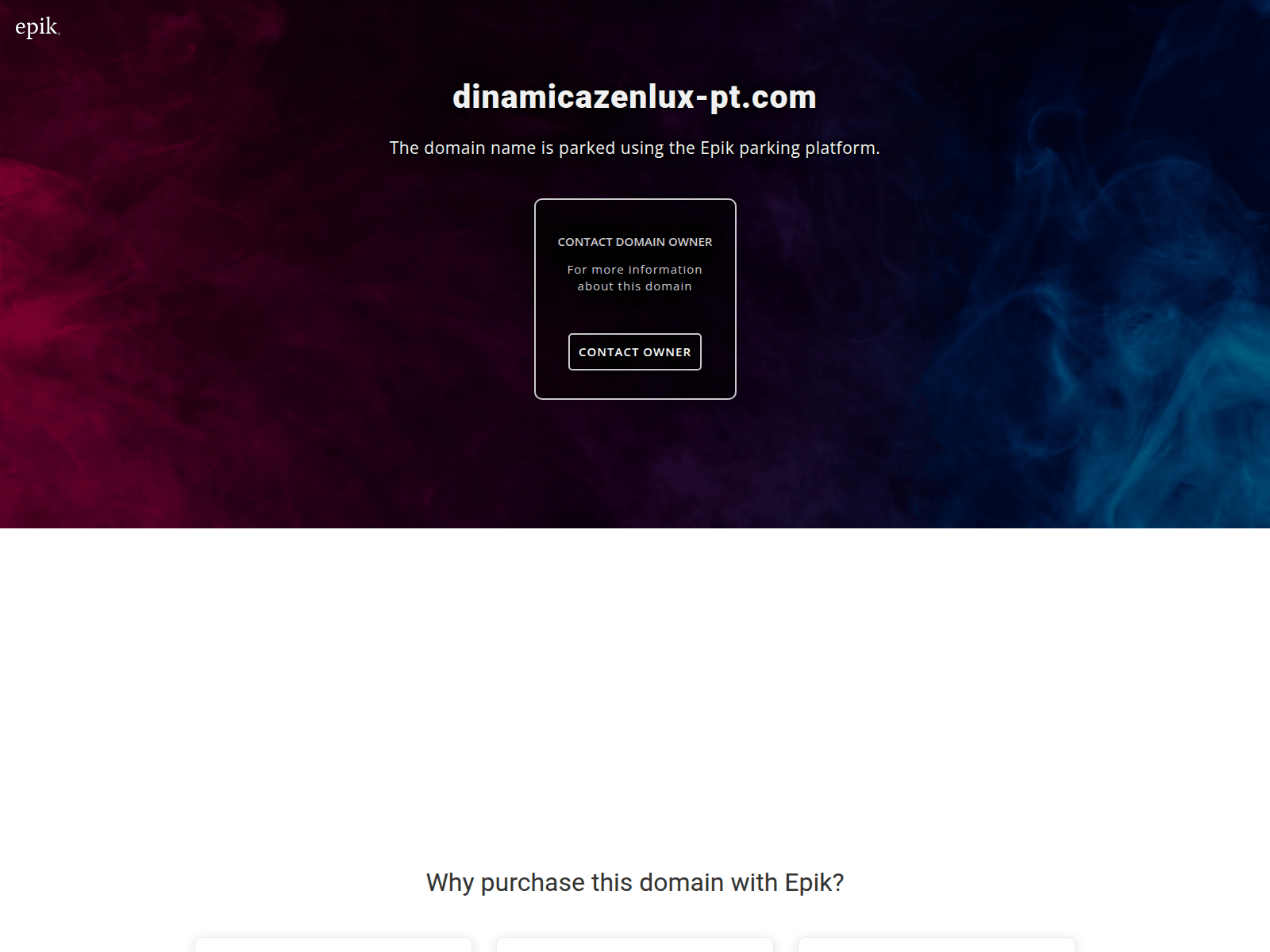 Screenshot von dinamicazenlux-pt.com