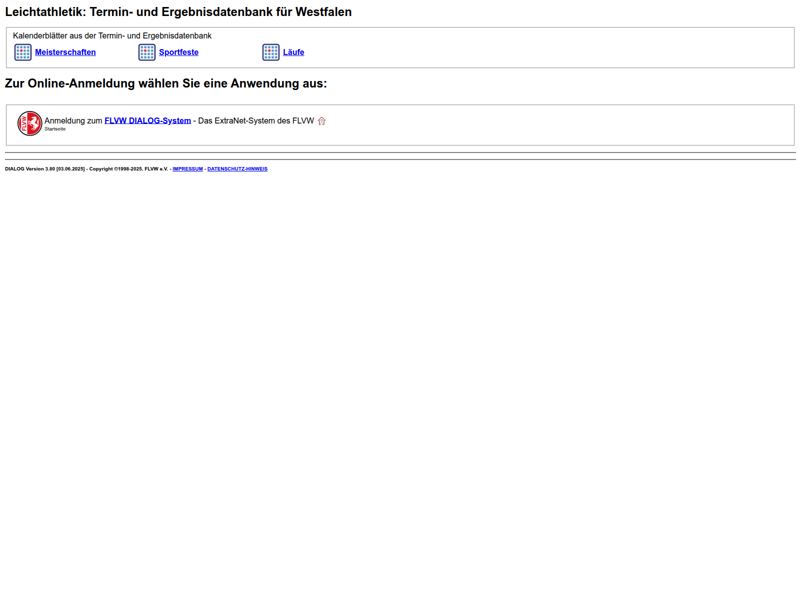 Screenshot von flvwdialog.de