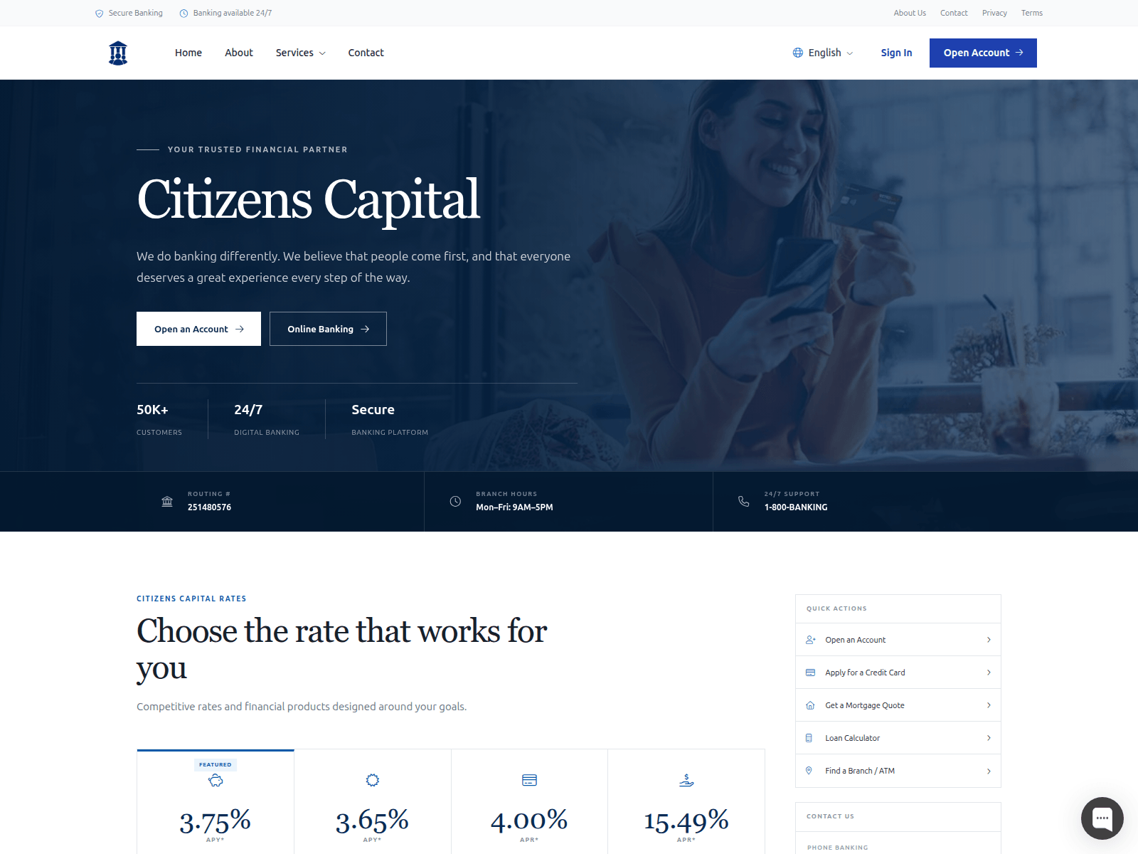 截图： creditscitize.com
