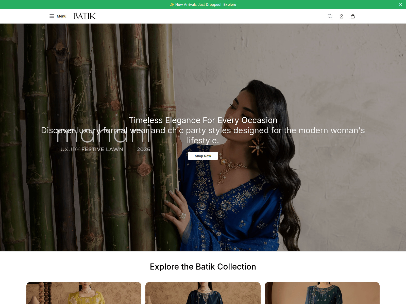 Captura de batikhub.shop
