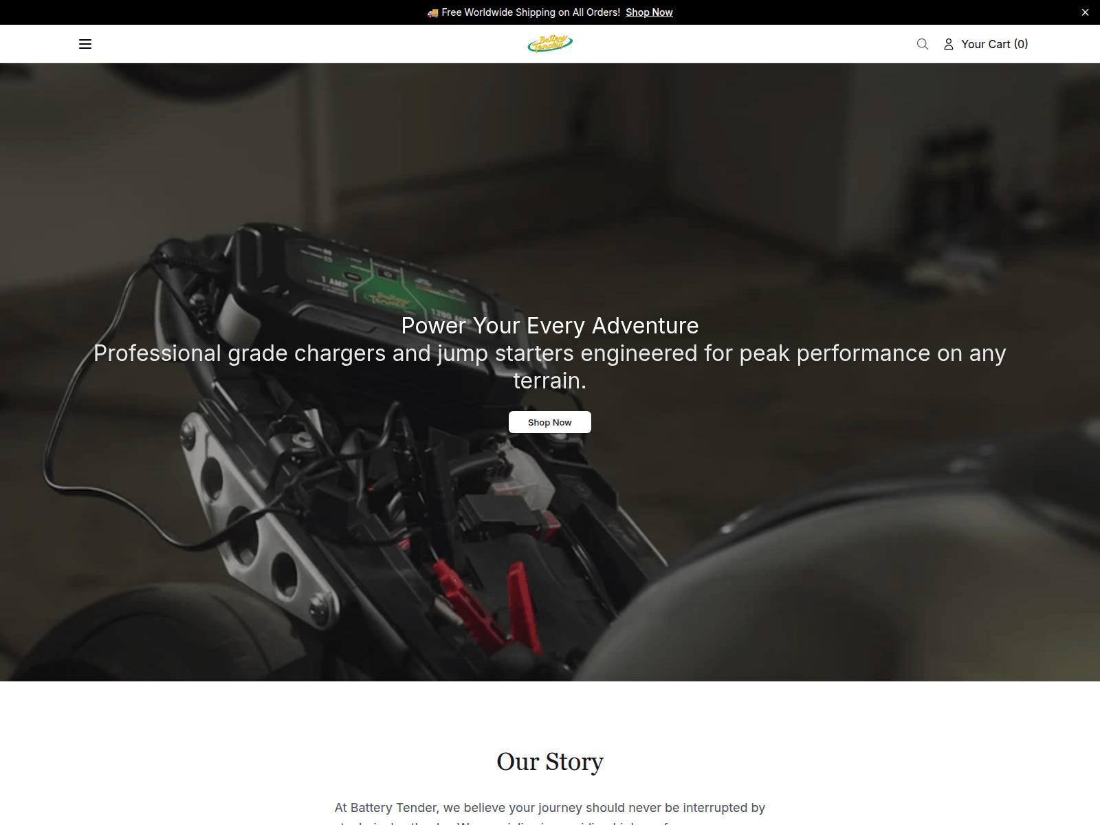 Captura de batterytenderhq.shop