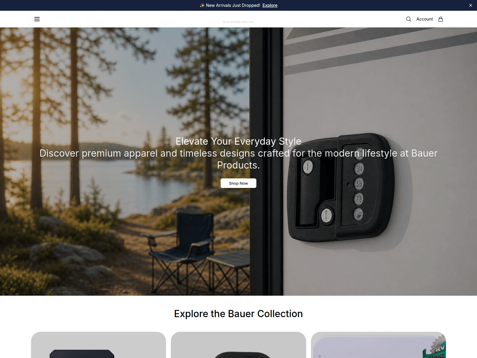 Captura de bauerproductshq.shop
