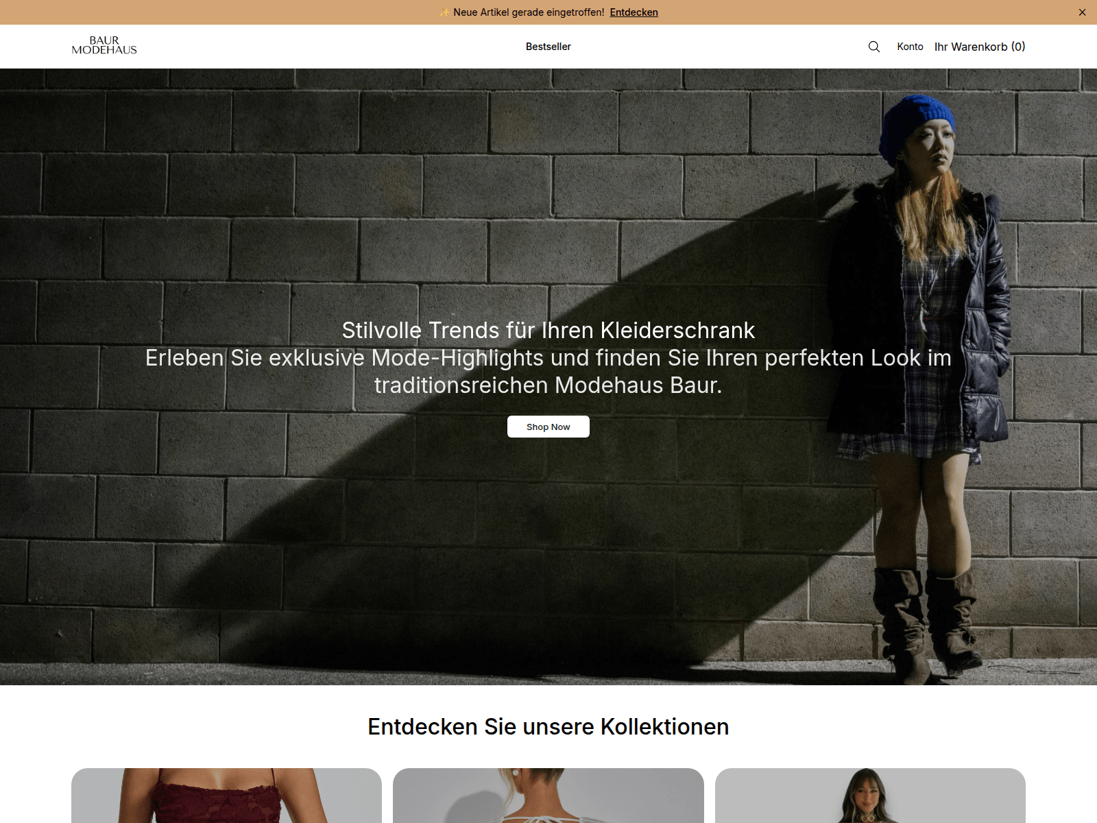 Captura de baurmodehaus.shop