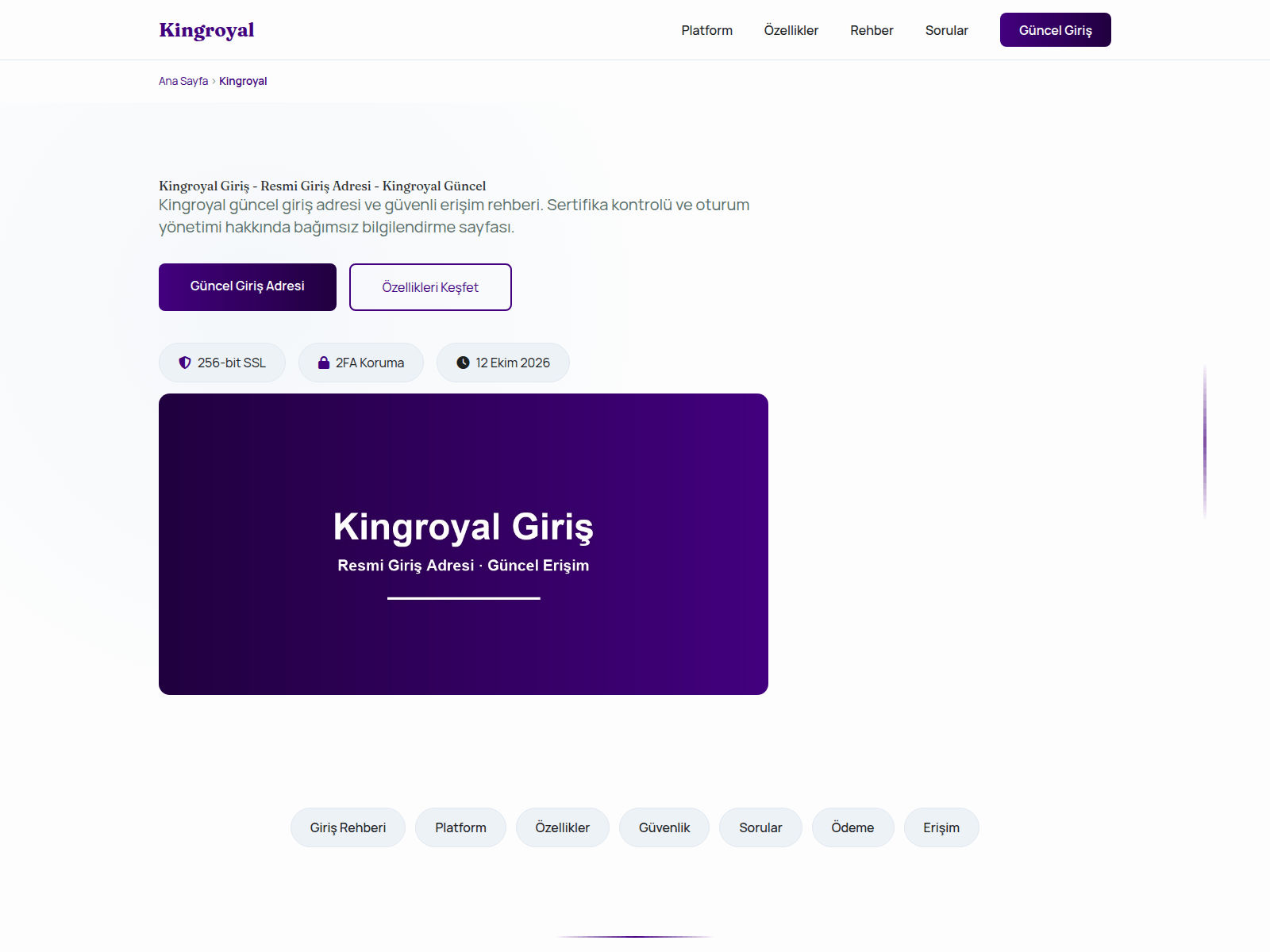 Tangkapan layar kingroyal39.com