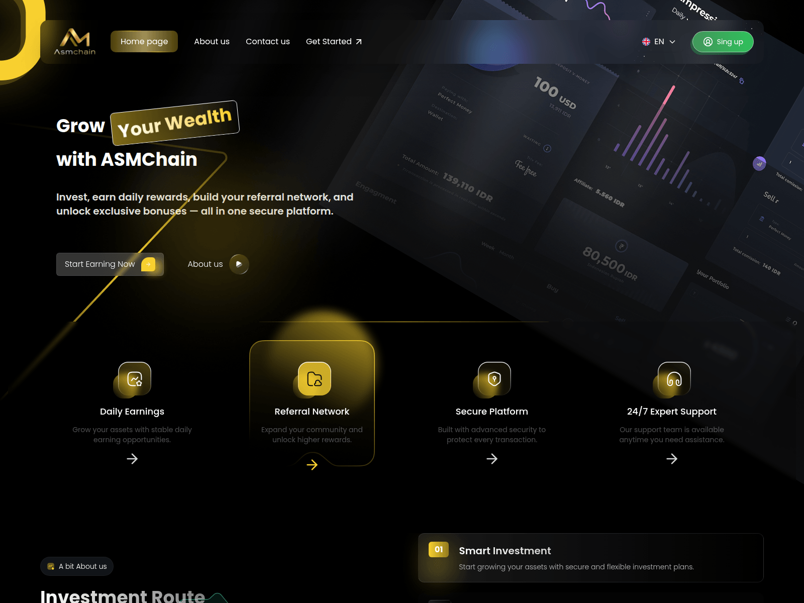 截图： asmchain.com