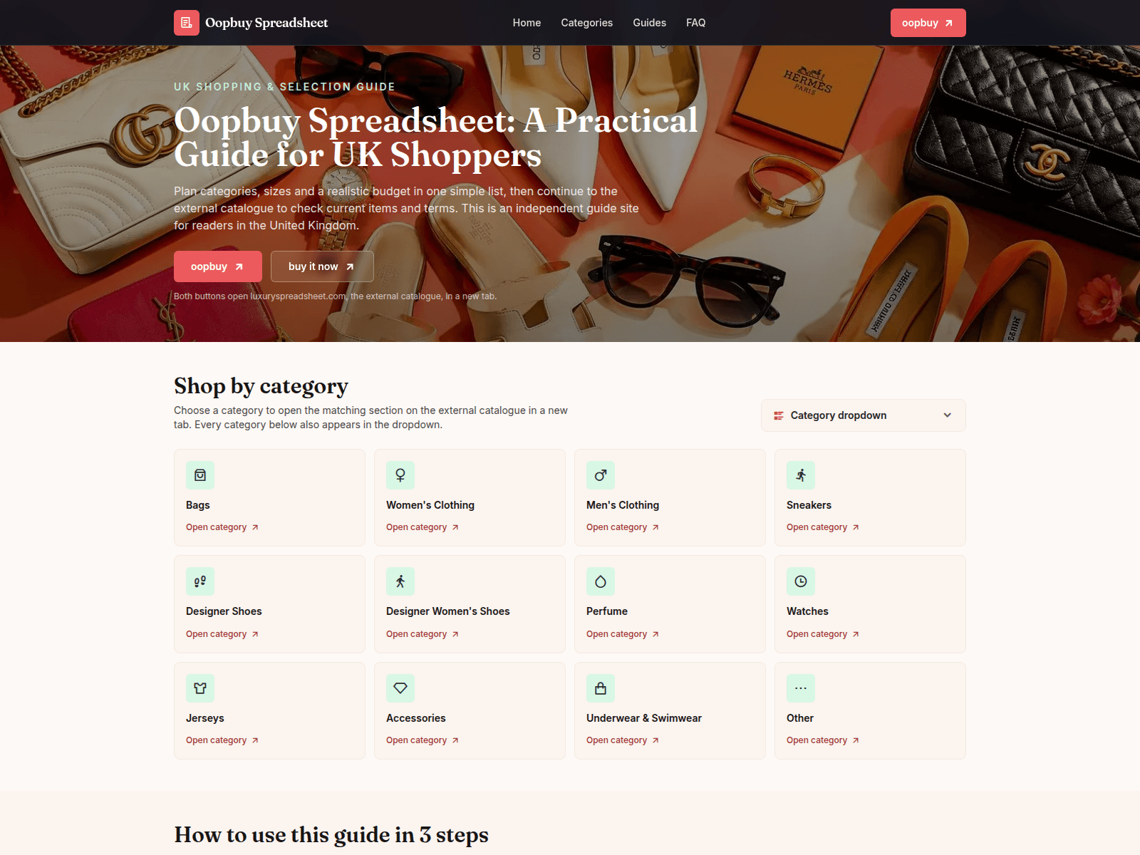 Снимок сайта oopbuy-spreadsheets.cyou