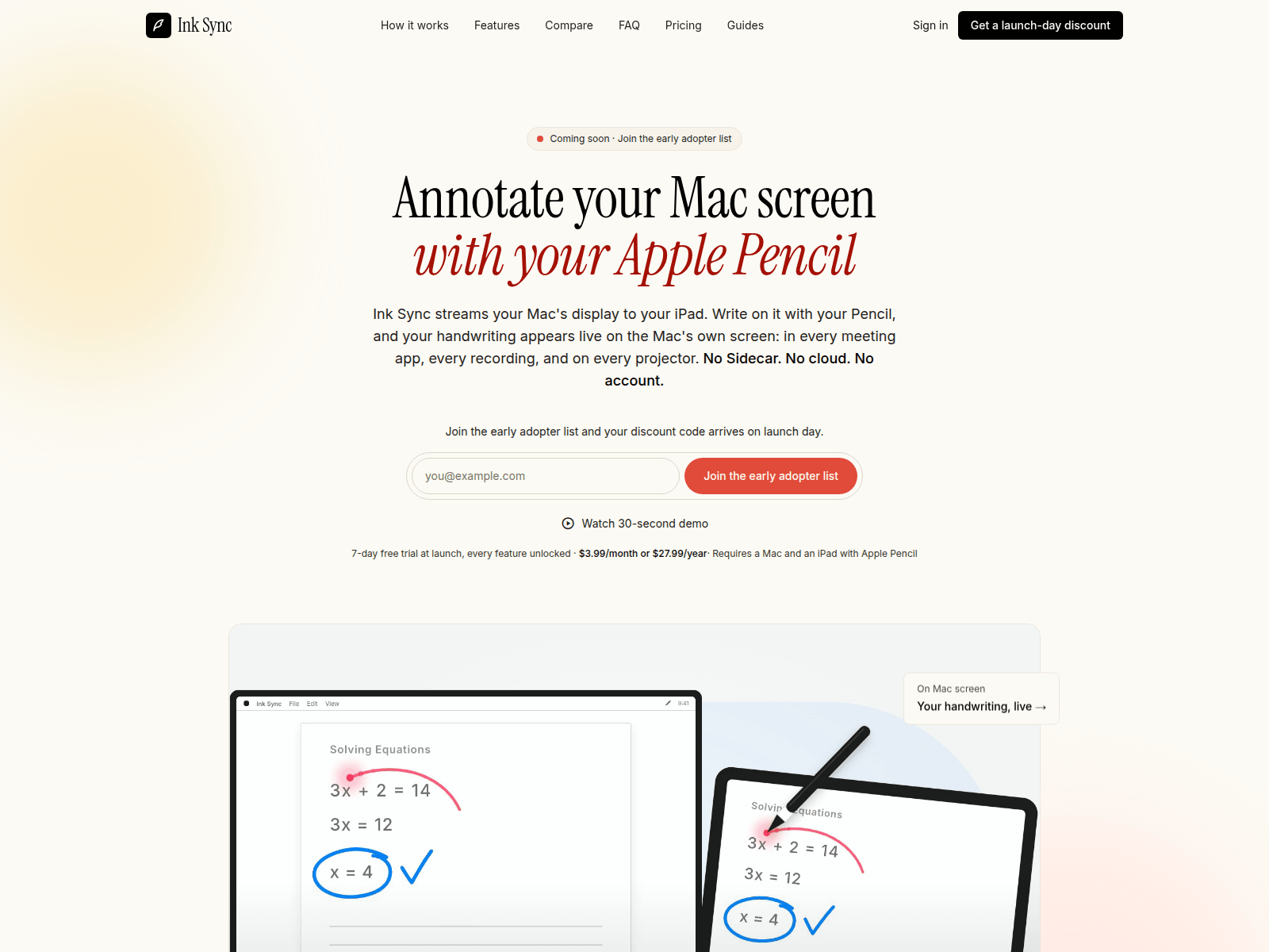 Снимок сайта inksyncmac.com