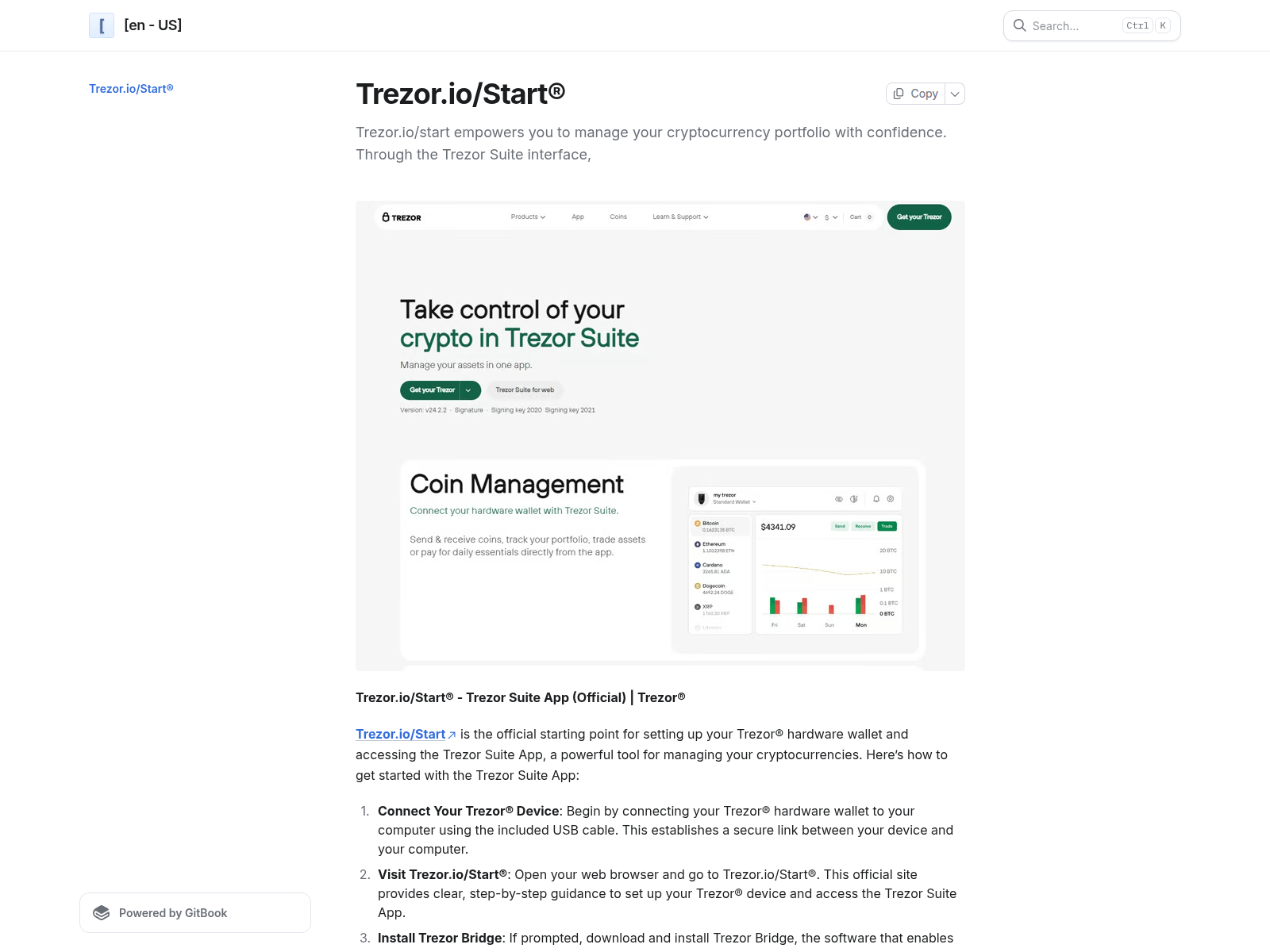 Screenshot von help-orgtrezr.gitbook.io