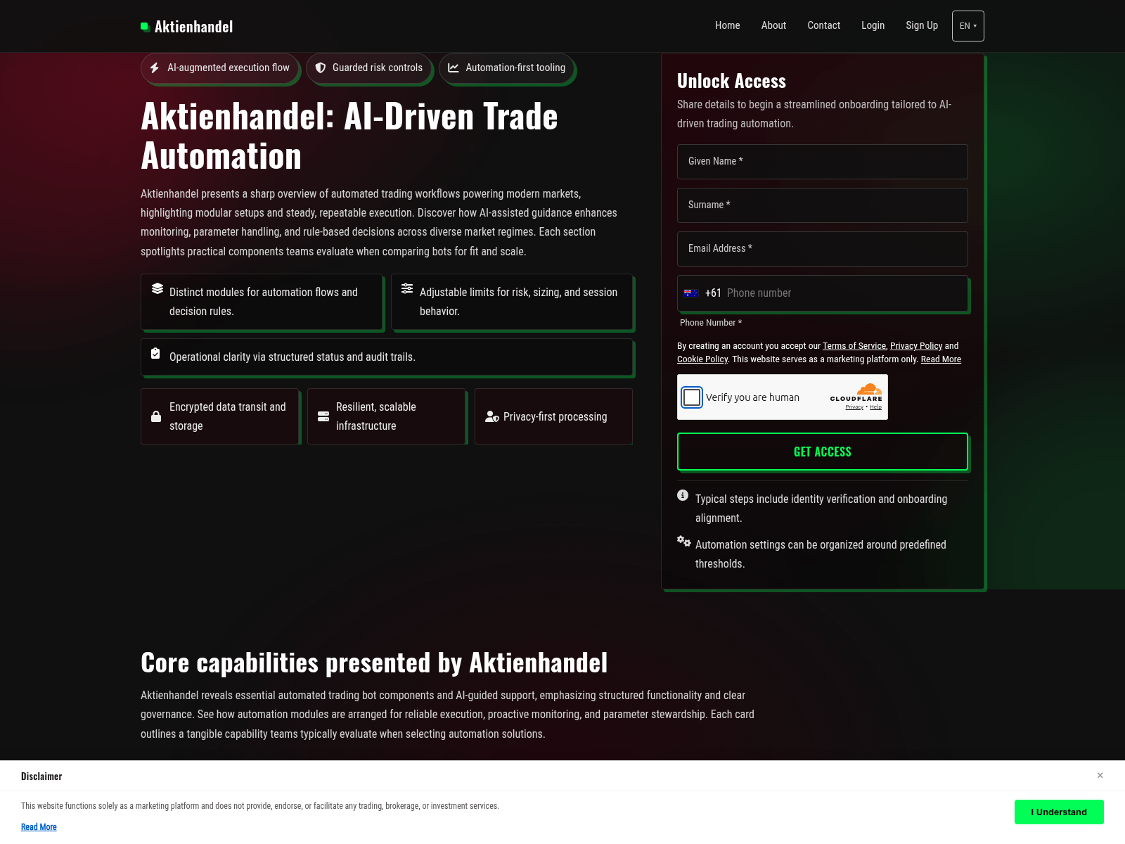スクリーンショット： ai-aktienhandel.com