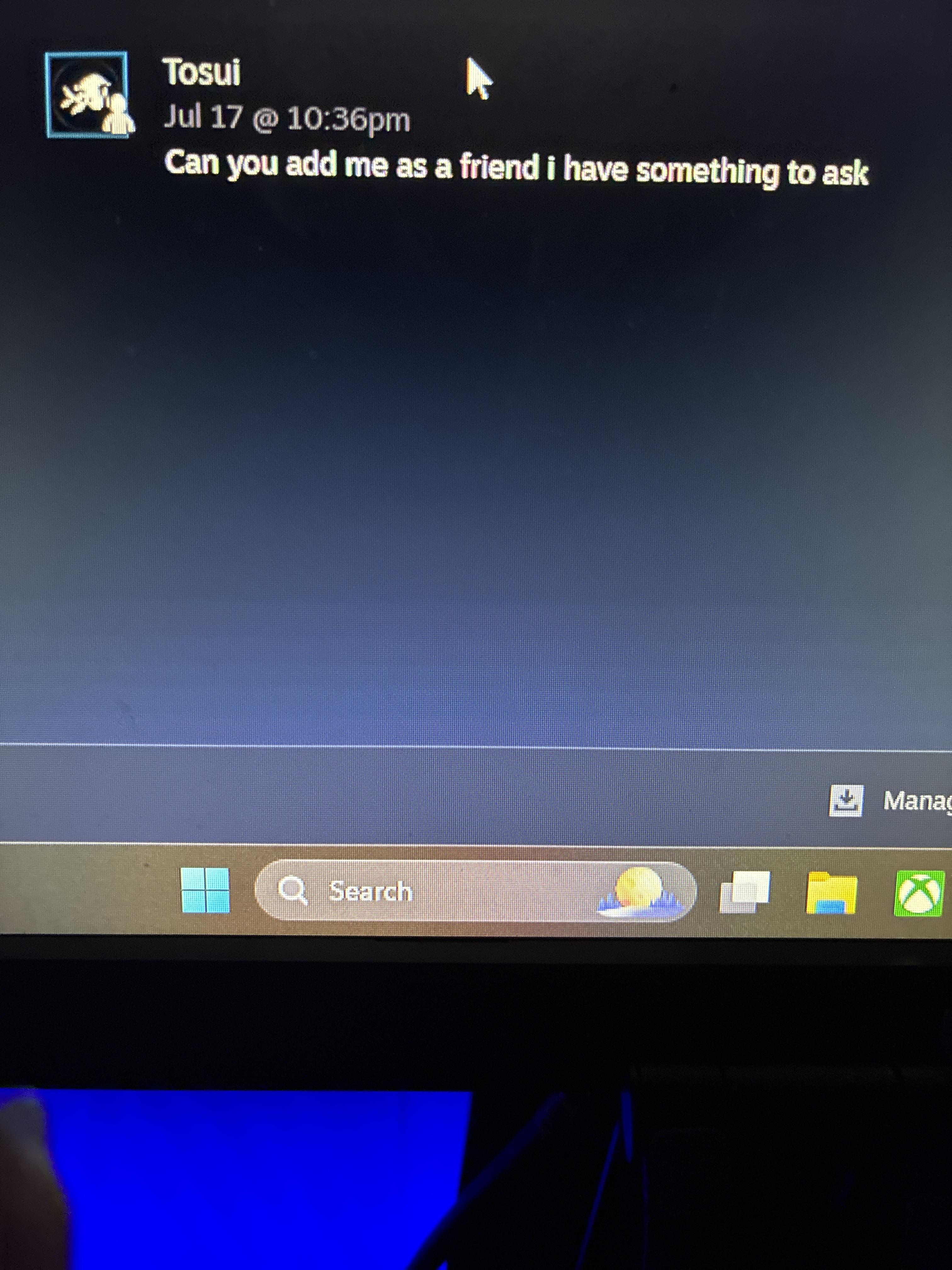Reported by accident” : r/Steam