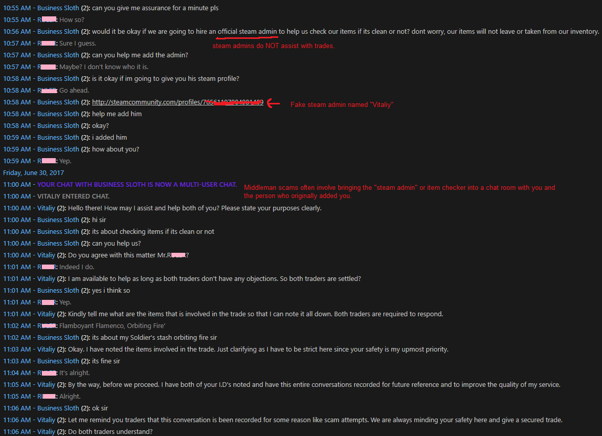 Steam Community :: Guide :: OP SKINS SCAM! Fake Bots! Fake Steam Admins!  Fake Chrome Extensions! Item Checking!?