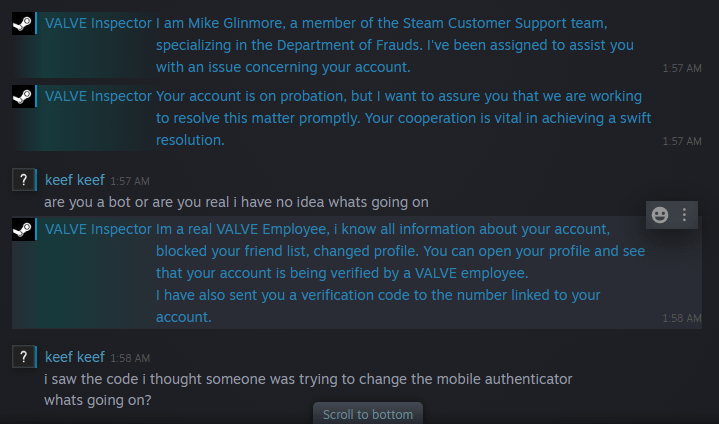 Scammed for 800€ worth of CS2 items. Please help. : r/Steam