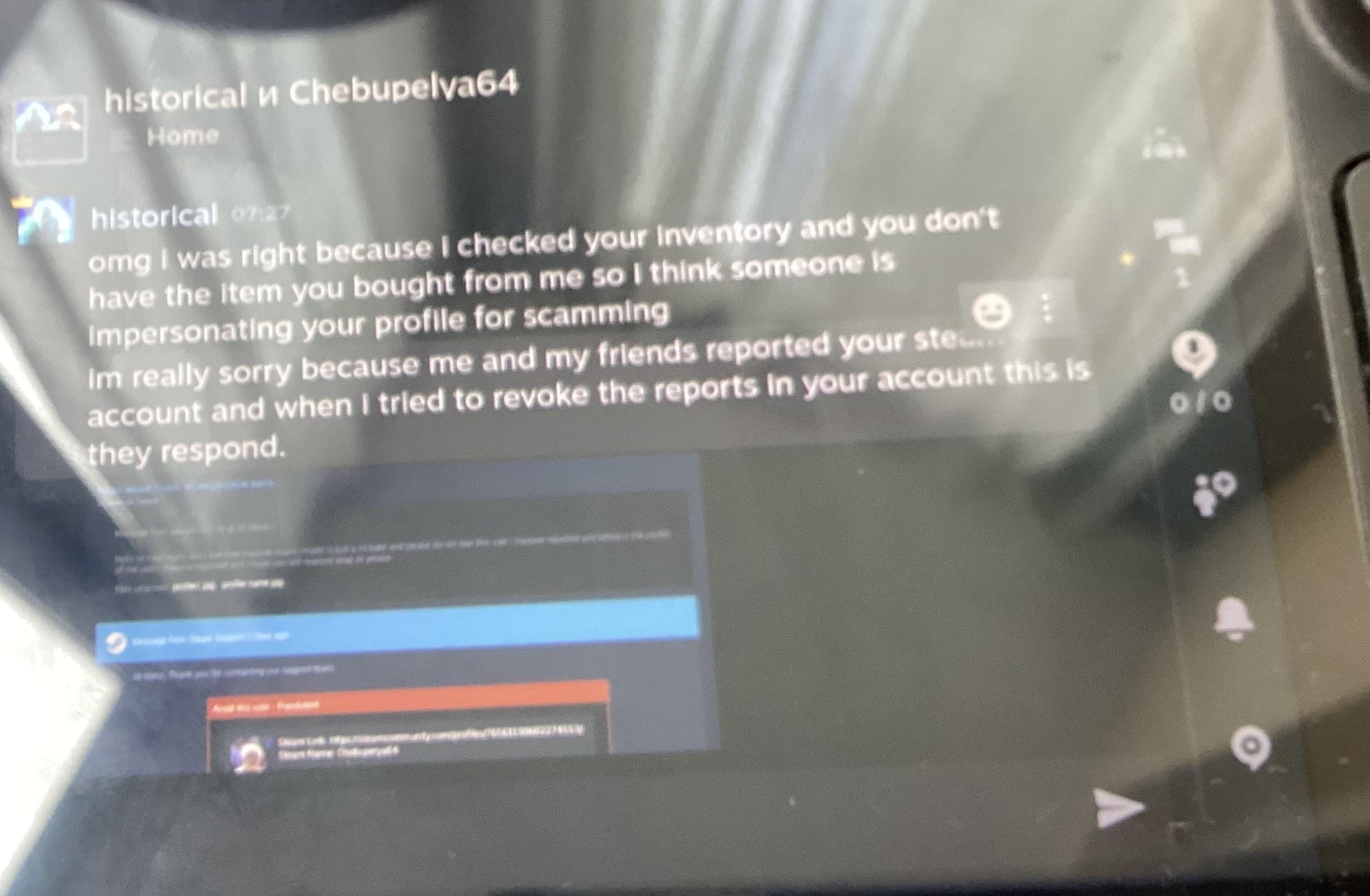 Scam… : r/Steam