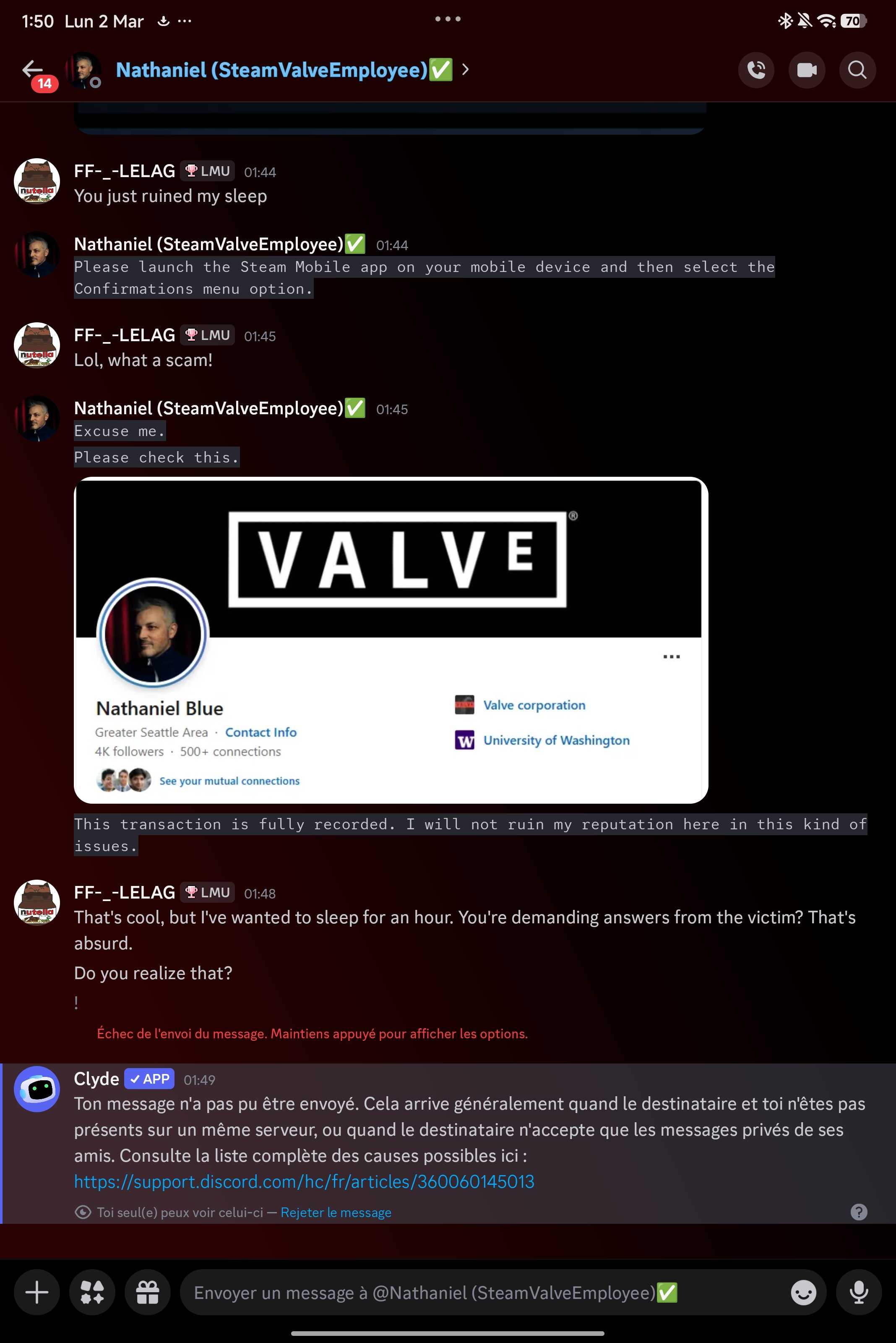Was it a scam? : r/Steam