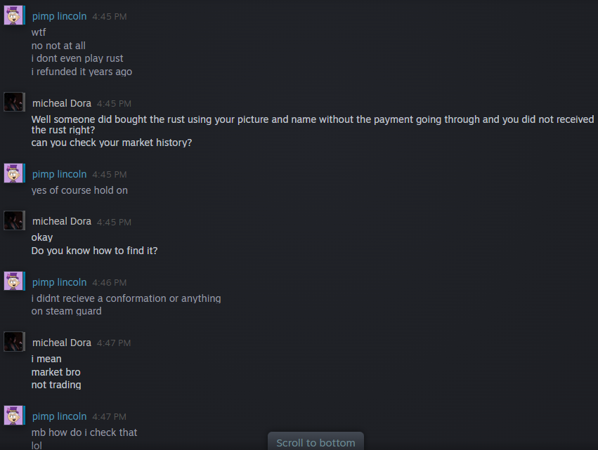 This has to be a scam, right? : r/Steam